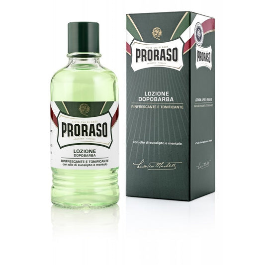 Proraso loción after shave eucalipto 400 ml CON ALCOHOL