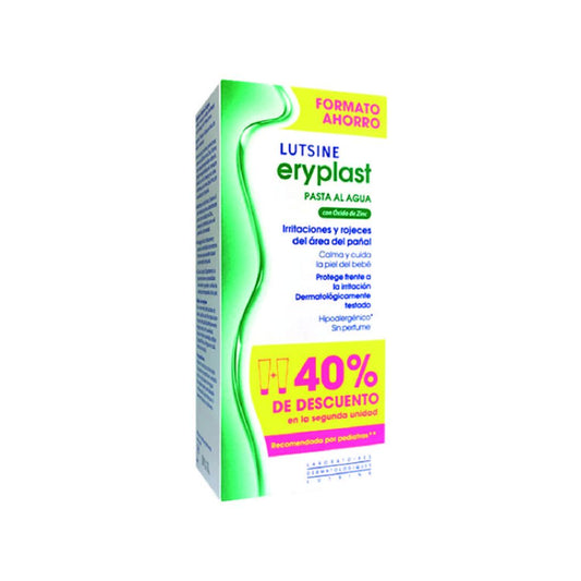E45 Lutsine Eryplast Pasta al Agua DUPLO 75gr - 2u 40%dto