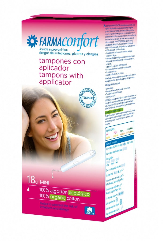 Farmaconfort tampones mini 18 unidades