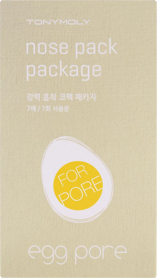 Tonymoly Egg Pore Nose Pack Package 7 Toallitas