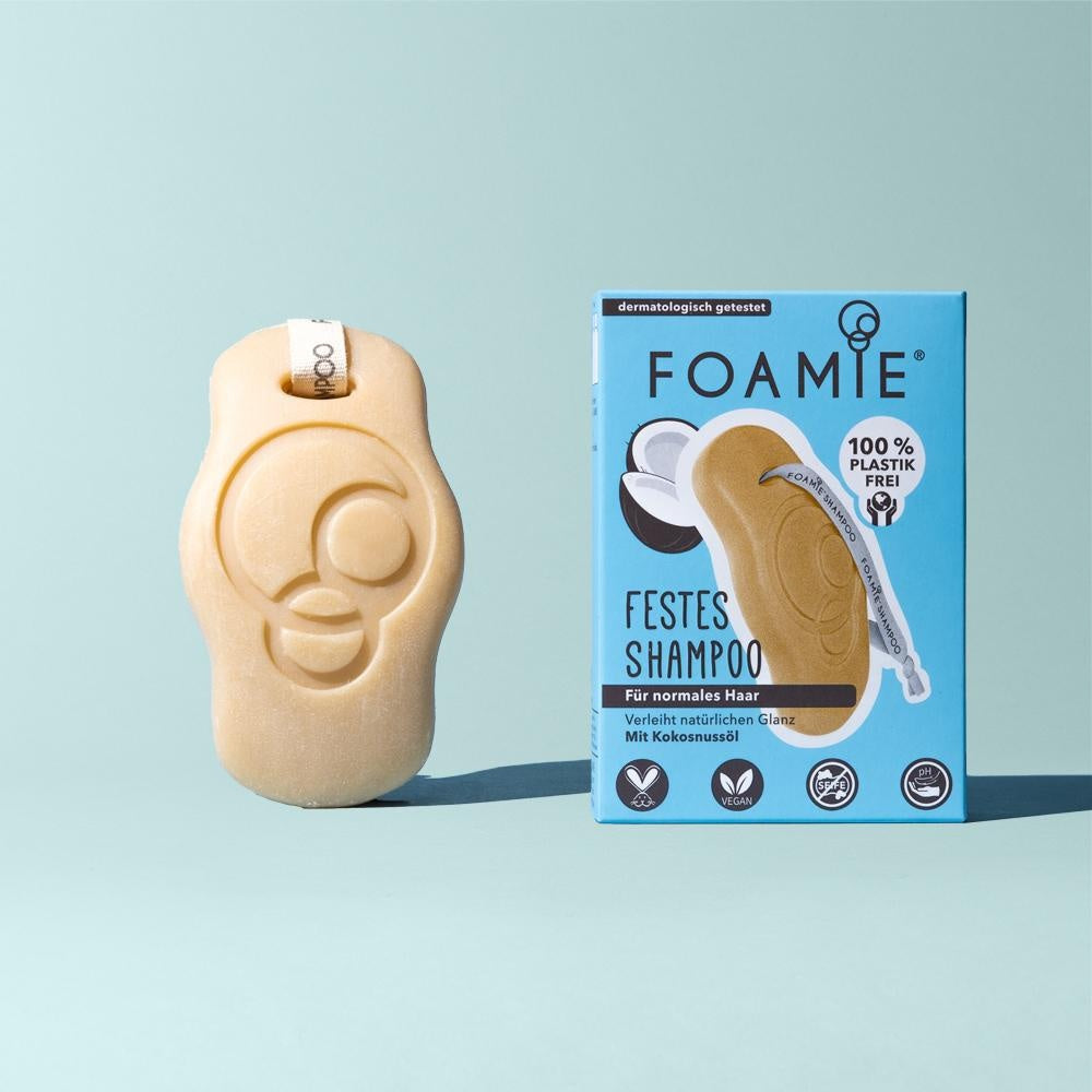 Foamie champu solido de coco para cabello normal Solido Sin Plasticos Eco