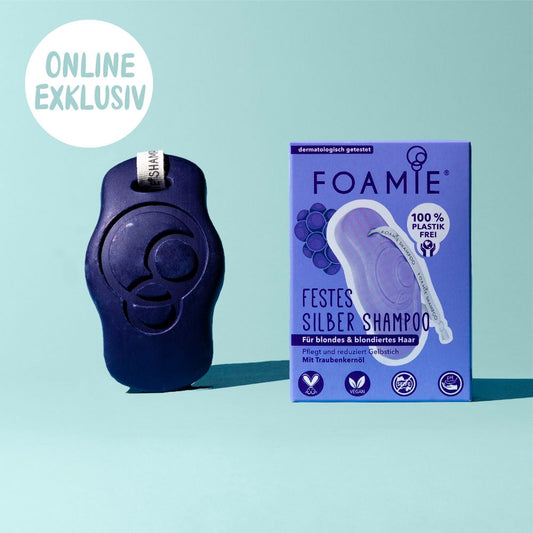 Foamie champu solido de semilla de uva para cabello rubio y decolorado Solido Sin Plasticos Eco
