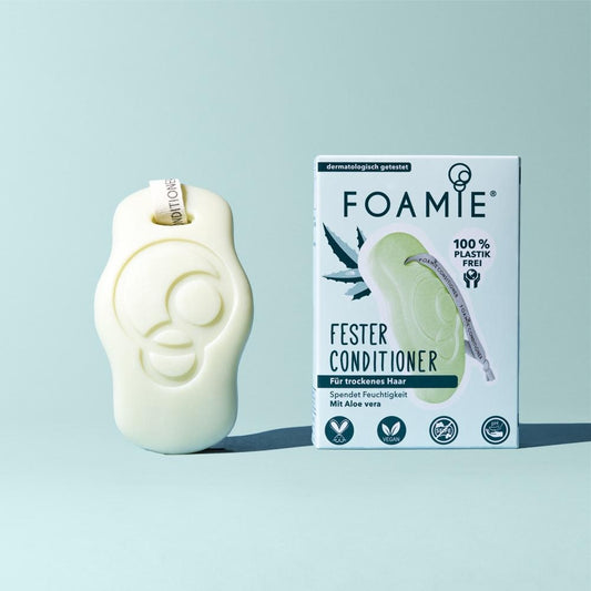 Foamie acondicionador solido de aloe vera para cabello seco Solido Sin Plasticos Eco