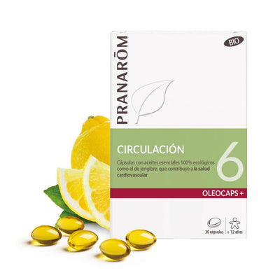 Pranarôm OLEOCAPS+ 6 Circulación BIO 30 caps.