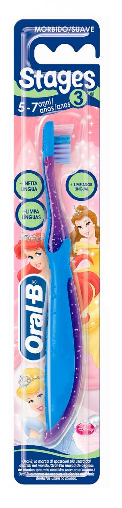 Oral-B cepillo infantil stages 3 de 4 a 8 años niña