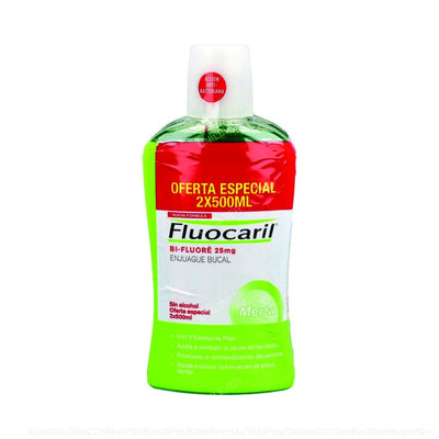 Fluocaril Bi-Fluore Colutorio 2x500 ml