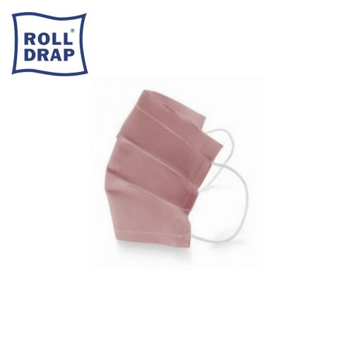Mascarilla de Algodón tratado Roll Drap Niños Talla M Rosa 2 uds