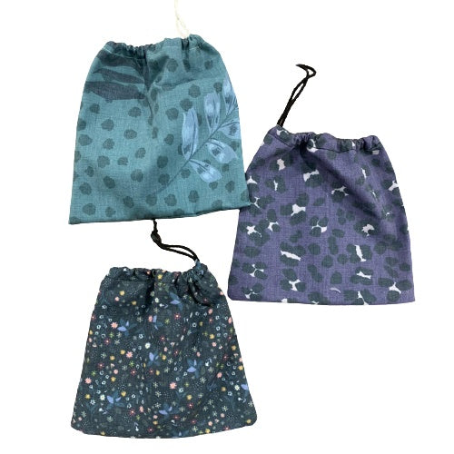 Portamascarillas de tela estampado Adultos 1 ud