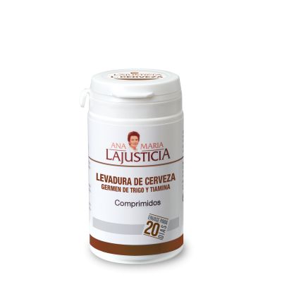 Ana Maria Lajusticia levadura de cerveza con germen de trigo y tiamina 80 comprimidos
