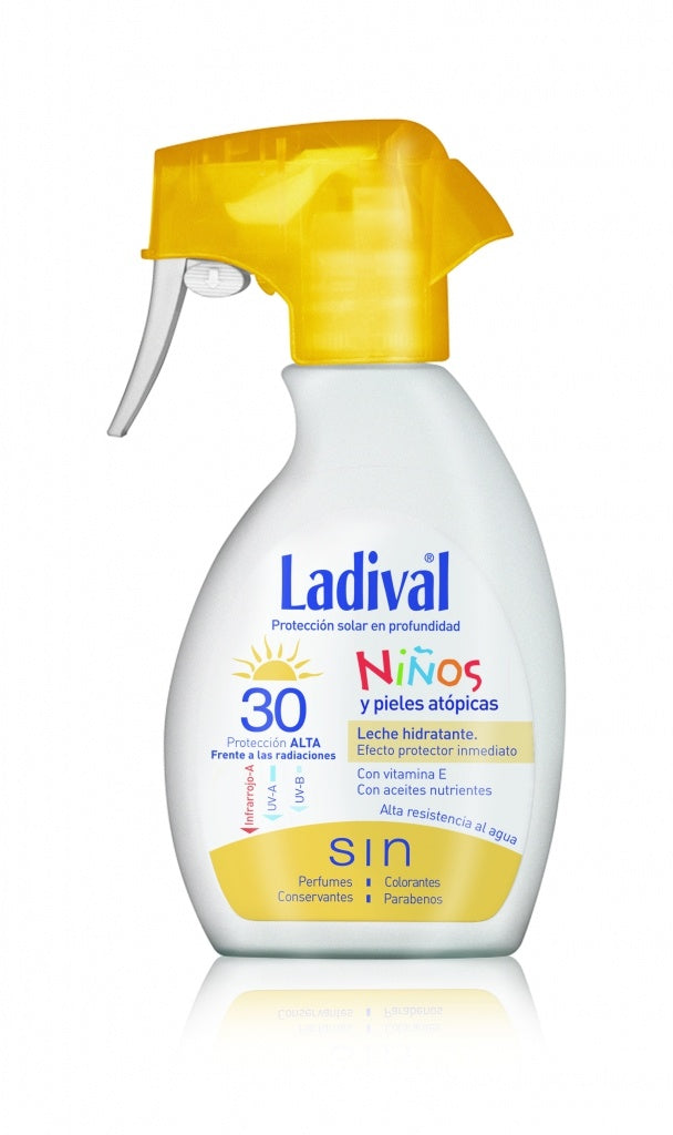 Ladival Protector Solar Niños duplo FPS30 Spray + Aftersun