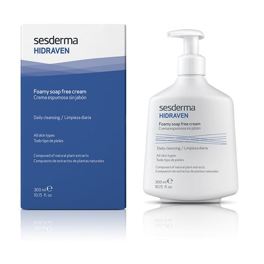Sesderma Hidraven Crema Espumosa Sin Jabón 300 ml Todo Tipo de Pieles