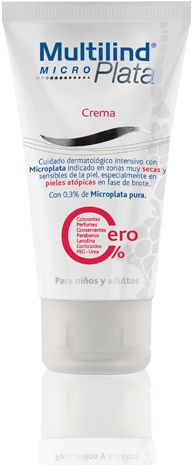 Multilind Crema Micro Plata 75 ml Para Brote Piel Atópica