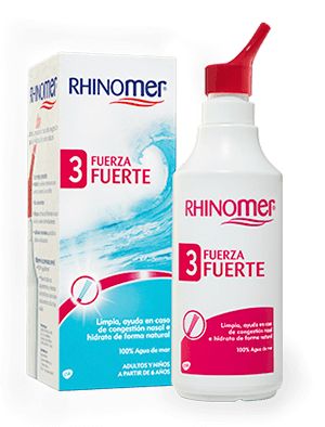Rhinomer Fuerza 3 Fuerte Agua de Mar 135 ml