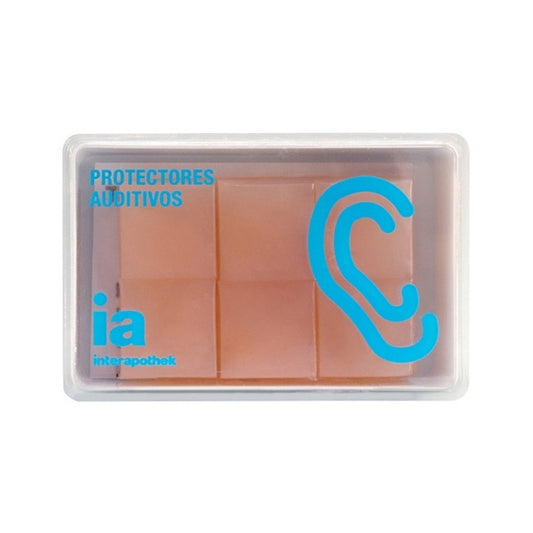 Interapothek Tapones oído silicona moldeable 6 u