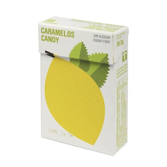 Interapothek Balmelos caramelos sabor limón-melisa cajita sin azúcar