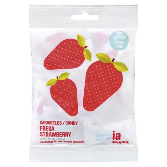 Interapothek Balmelos caramelos sabor fresa bolsa sin azúcar