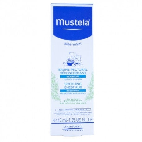Mustela Bálsamo Pectoral Reconfortante 40 Ml