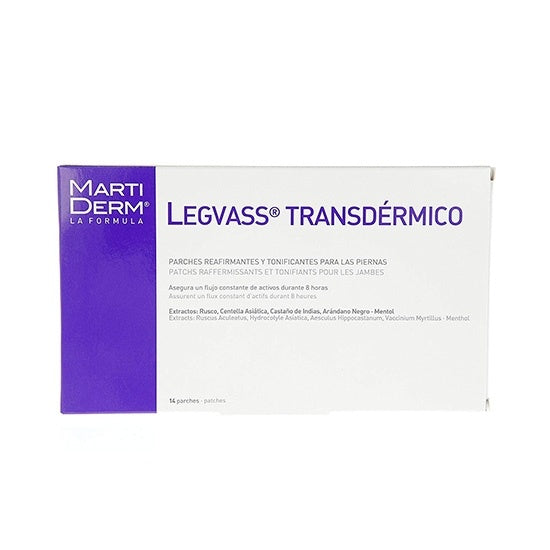 Martiderm Legvass Transdérmicos 15 Parches