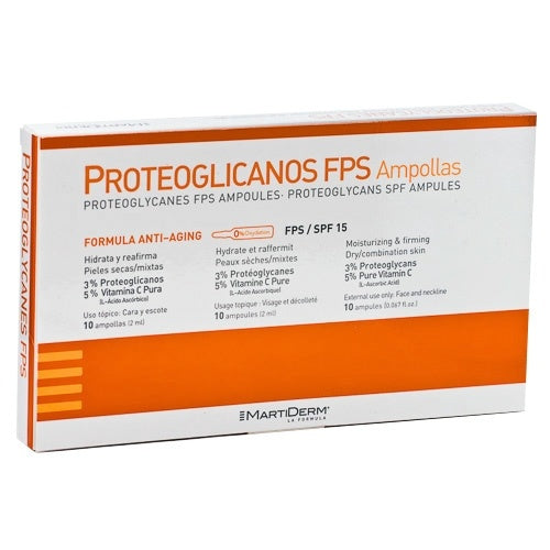 Martiderm Proteoglicanos Fps 10 Ampollas