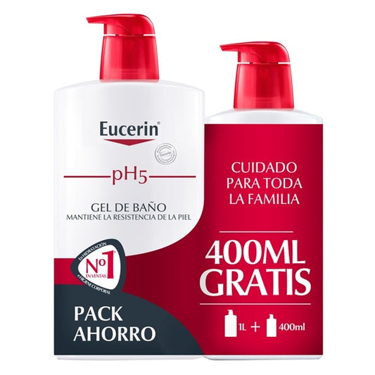 Eucerin Ph5 Gel Baño Dosificador 1000 Ml + 400 Ml