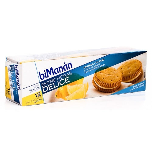 Bimanan Galletas Limón 12 Uds