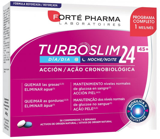 Turboslim Cronoactive 45+ 56 Comprimidos