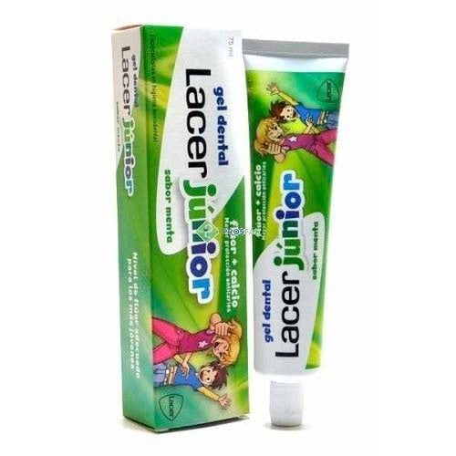 Lacer Gel Dental Junior Menta 75 Ml