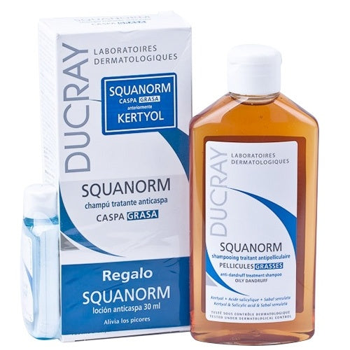 Ducray Squanorm Champú Caspa-Grasa 200 Ml