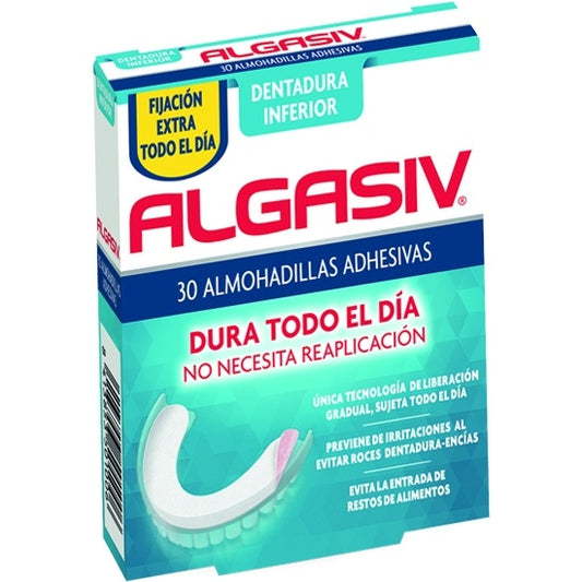 Algasiv Almohadilla Inferior 30 Unidades