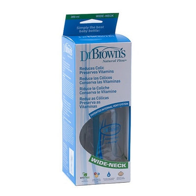 Biberón Boca Ancha Pp Tetina 2 Dr Brown 300 Ml