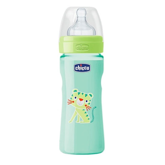 Biberón Chicco Boca Ancha Silicona Unisex 250 ml