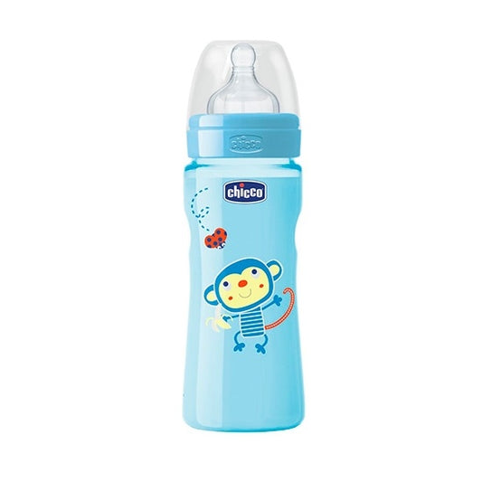 Biberón Chicco Boca Ancha Silicona Unisex 330 ml