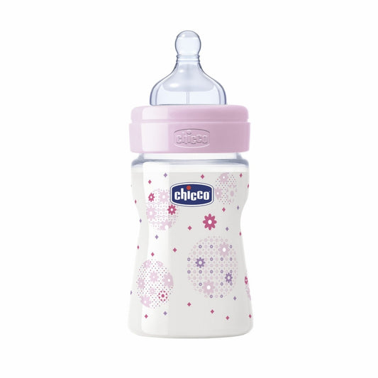 Biberón Chicco Pp Silicona Fn Rosa 150 Ml