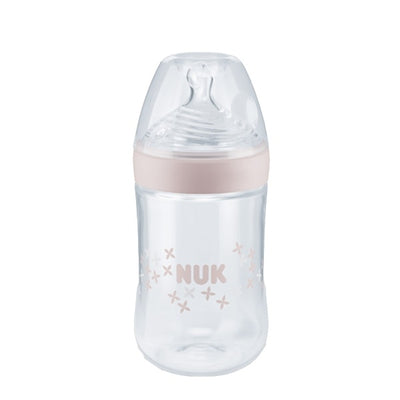 Biberón Nuk Nat Sense Pp 0-6 Silicona M 260 Ml