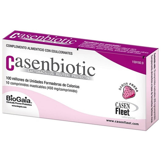 Casenbiotic Fresa 10 Comprimidos