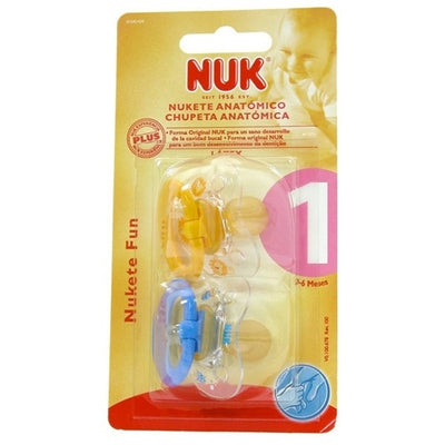 Chupete Nuk T 1 Látex 2 Unidades