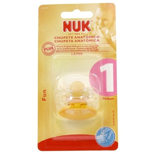 Chupete Nukete T1 Dia Látex Surtido 1 U