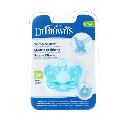 Chupete Silicona Azul 0-6M Dr Browns