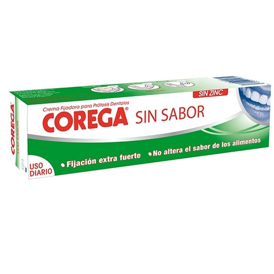 Corega Sin Sabor Sin Zinc Crema 70 G