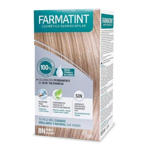 Farmatint Crema 8N Rubio Claro 155 Ml