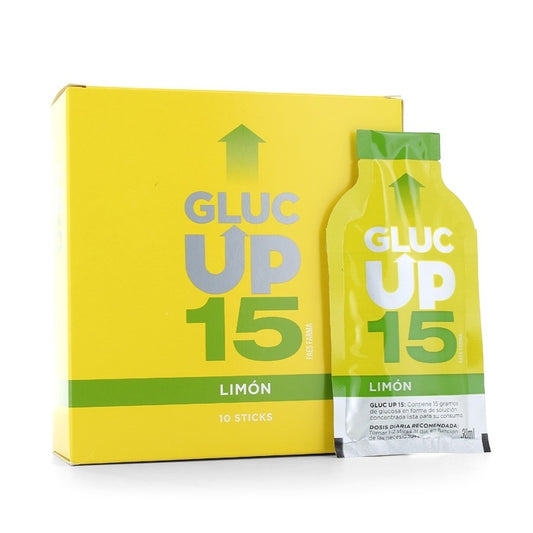 Gluc Up Limón 15 X 10 Sticks De 30 Ml