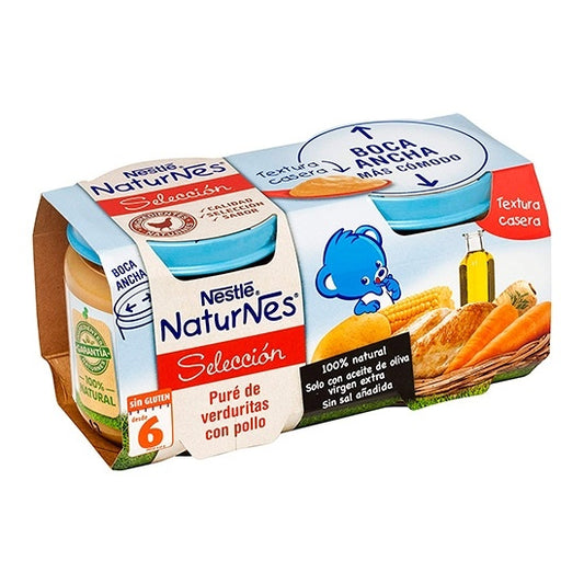 Nestlé Naturnes Puré Verdura Pollo 2 X 200 g