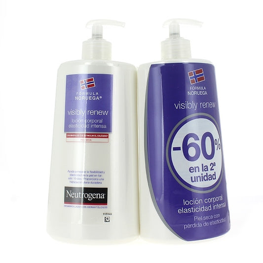 Neutrogena Visibly Renew  Elasticidad Intensa Corporal Duplo 750 ml