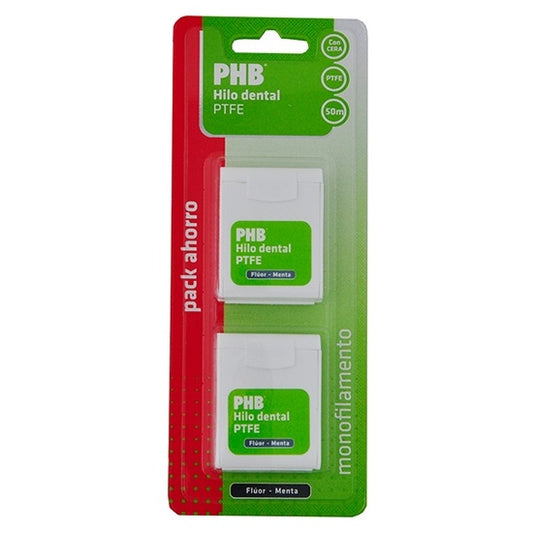 Phb Pack Duplo Hilo Dental Ptfe  Fluor-Menta