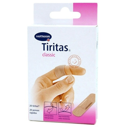 Tiritas Classic 19X72 Mm  20 Unidades