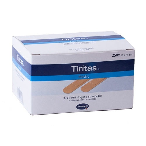 Tiritas Plastic 19X72Mm 250 Unidades