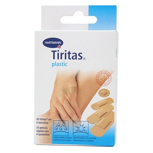 Tiritas Plastic Surtido 20 Unidades