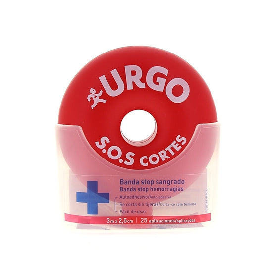 Urgo Sos Cortes Banda Adhesiva 3M X 2,5Cm