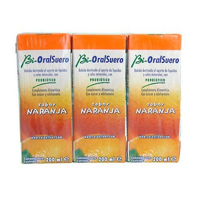 Bioralsuero Naranja Pack 3 Brick X 200 Ml