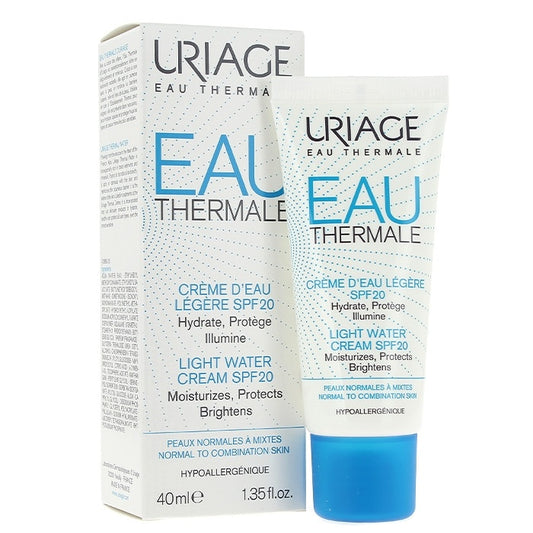 Uriage Crema De Agua Ligera Spf20 40 Ml